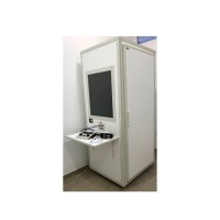 Audiometry booth with 8-connection plate: Class I medical product, CE Marking and Soundproofing certificate (several sizes available)