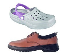 Sanitary work footwear