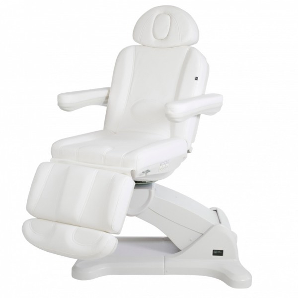Tempo high-end aesthetic stretcher chair: Electric with three motors to control the height and inclination of the backrest and 240º rotating chair with Trendelenburg position Tempo high-end aesthetic stretcher chair: Electric with three motors to control the height and inclination of the backrest and 240º rotating chair with Trendelenburg position