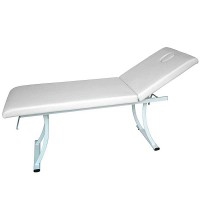 Dors beauty treatment table: Fixed metal and robust structure with two bodies, manual backrest tilt, facial hole and toilet paper holder included. Dors beauty treatment table: Fixed metal and robust structure with two bodies, manual backrest tilt, facial hole and toilet paper holder included.