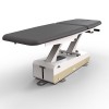Swop 2L Physio electric physiotherapy table: two sections, long headrest, fully customizable, seamless upholstery, a model that changes the rules of the game