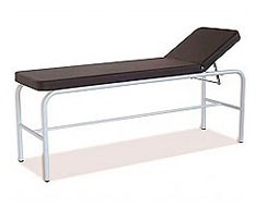 Fixed stretcher or examination table with 2 bodies Fixed stretcher or examination table with 2 bodies