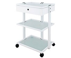 Carts and auxiliary tables for medical specialties