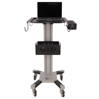 Transport cart for Kinefis ultrasound machines compatible with Chison Eco, Ebit, Sonoair and Sonobook Transport cart for Kinefis ultrasound machines compatible with Chison Eco, Ebit, Sonoair and Sonobook