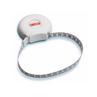 Perimeter measuring tape with automatic retraction (range 0-205 cm)