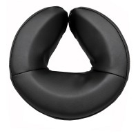 High quality Glaz facial cushion: With black PU upholstery and measures 29 x 29 x 8 cm