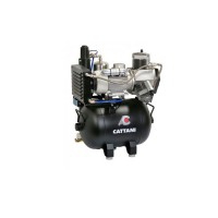 Compressor Cattani AC 310. Designed for dental milling machines with air dryer and oil free