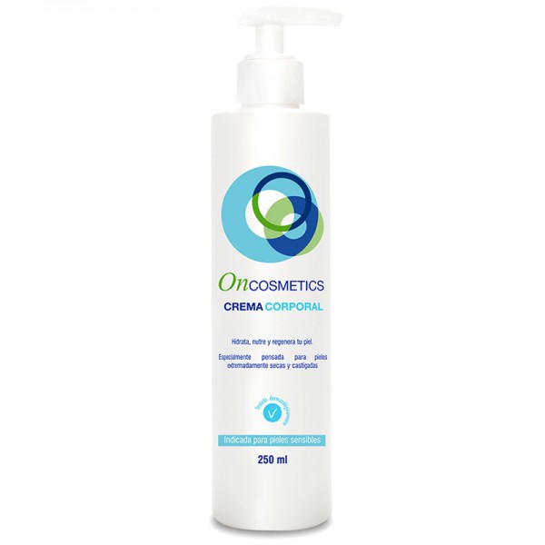 Oncosmetics Dermoprotective Moisturizing Oncological Body Cream 250mL: Body cream for skin care during oncological chemotherapy and radiotherapy treatments
