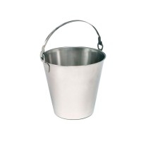 Stainless steel bucket with handle, 15 L. (While stocks last)
