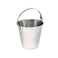 Stainless steel bucket with handle, 15 L. (While stocks last) Stainless steel bucket with handle, 15 L. (While stocks last)