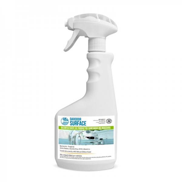 Darodor Surface 750ml surface disinfectant: Cleans, disinfects and eliminates the formation of aerosols
