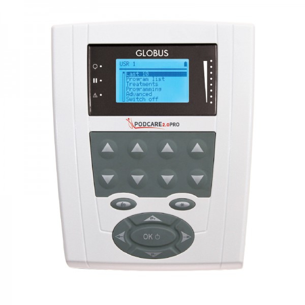 High Power Laser (2W) Globus Podcare 2.0 Pro: Accelerates healing and pain relief in podiatry treatments