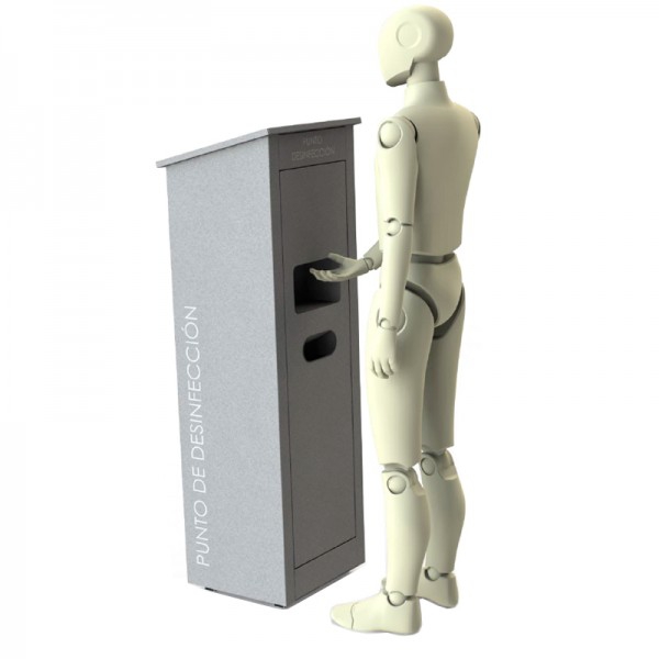 PLUS dispenser cabinet for protective equipment COVID-19