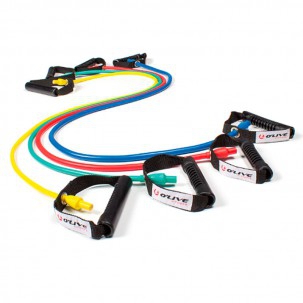 O'Live Resistance Bands: Ideal for strength training, rehabilitation and functional training