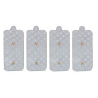 Kinefis Double Snap Adhesive Electrodes 5x10cm (Bag 4 units) Kinefis Double Snap Adhesive Electrodes 5x10cm (Bag 4 units)