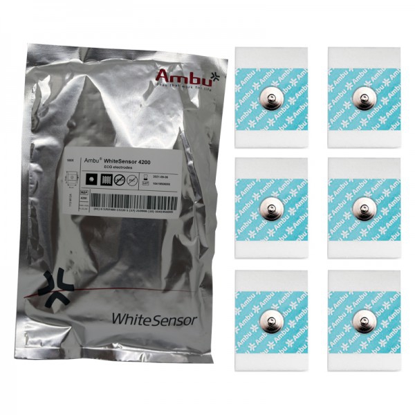 ECG monitoring bracket electrode - Solid Gel - Adult Size - 28mm x 44mm (Bag 100 Units) ECG monitoring bracket electrode - Solid Gel - Adult Size - 28mm x 44mm (Bag 100 Units)