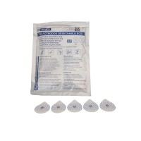 ECG electrodes for electrocardiographs - pack of 50 units (various sizes) ECG electrodes for electrocardiographs - pack of 50 units (various sizes)