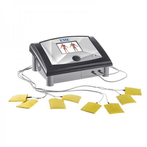 Therapic 9400 Electrostimulator: Four-channel low-frequency and medium-frequency electrotherapy device. Prestige Line