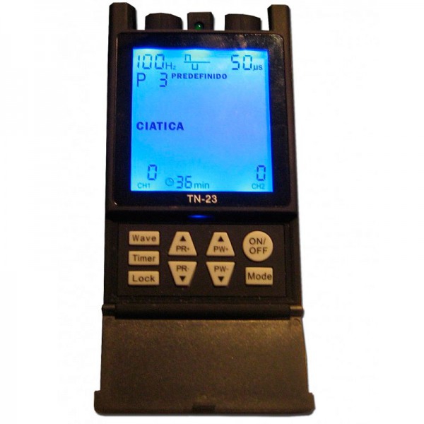 TN-23 electrostimulator (Tens + Ems): Tens with 12 sequential programs plus EMS with universal program TN-23 electrostimulator (Tens + Ems): Tens with 12 sequential programs plus EMS with universal program