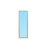 Wall-mounted mirror with checkered moon (65 cm x 150 cm)