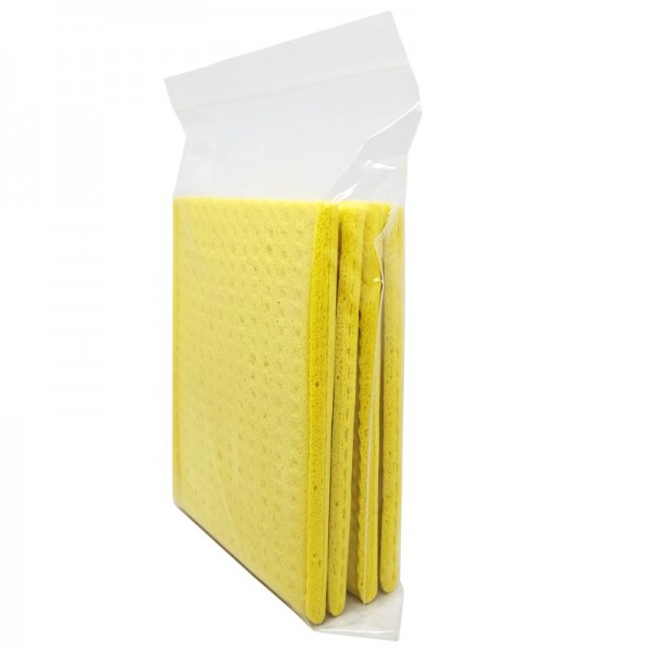Absorbent sponges to cover electrodes 5cm x 10cm (pack of 4 units)