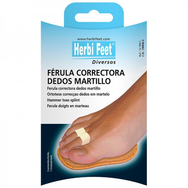 Hammer toe protection splint: two fingers Hammer toe protection splint: two fingers