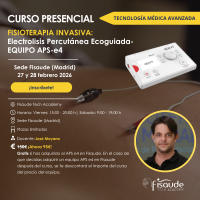TRAINING in INVASIVE PHYSIOTHERAPY – ULTRASOUND-GUIDED PERCUTANEOUS ELECTROLYSIS - APS-e4 EQUIPMENT - February 27 and 28, 2026 - IN PERSON TRAINING in INVASIVE PHYSIOTHERAPY – ULTRASOUND-GUIDED PERCUTANEOUS ELECTROLYSIS - APS-e4 EQUIPMENT - February 27 and 28, 2026 - IN PERSON