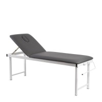 Coinfycare Fix Fixed Stretcher: Two-section, Professional for Physiotherapy and Massage with Adjustable Backrest and Antibacterial Upholstery Coinfycare Fix Fixed Stretcher: Two-section, Professional for Physiotherapy and Massage with Adjustable Backrest and Antibacterial Upholstery