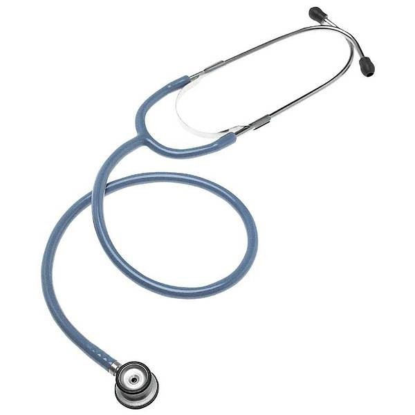 Riester Duplex Baby stethoscope, made of aluminum, with double contact piece (blue color)