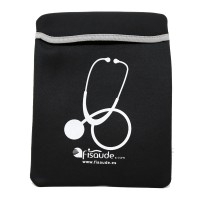 Padded protective sleeve for Littmann stethoscopes
