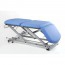 Hydraulic examination stretcher: three bodies, chair type with roll holder and facial cap (two models available)