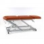 Hydraulic examination stretcher: three sections, chair-type with roll holder and face plug (two models available) Hydraulic examination stretcher: three sections, chair-type with roll holder and face plug (two models available)