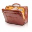 Doctor's medical leather briefcase (brown color)