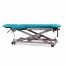 Multifunctional hydraulic couch for osteopathy: seven bodies, with motorized height adjustment, negative reclining backrest, retractable arms and wheels Multifunctional hydraulic couch for osteopathy: seven bodies, with motorized height adjustment, negative reclining backrest, retractable arms and wheels