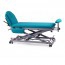 Multifunctional hydraulic couch for osteopathy: seven bodies, with motorized height adjustment, negative reclining backrest, retractable arms and wheels Multifunctional hydraulic couch for osteopathy: seven bodies, with motorized height adjustment, negative reclining backrest, retractable arms and wheels