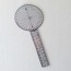 Round goniometer for diagnosis. Professional quality Round goniometer for diagnosis. Professional quality