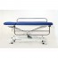 Electric stretcher for pediatrics 62 cm: two bodies, with straight rise without lateral movement, handrails, face plug and retractable wheels Electric stretcher for pediatrics 62 cm: two bodies, with straight rise without lateral movement, handrails, face plug and retractable wheels