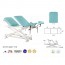 Ecopostural hydraulic stretcher: three bodies, with a white scissor structure. Ideal for medical specialties (62 x 200 cm)