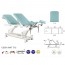 Ecopostural electric stretcher with white connecting rod: Ideal for medical specialties (62 x 200 cm) Ecopostural electric stretcher with white connecting rod: Ideal for medical specialties (62 x 200 cm)