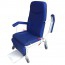 Eco Kinefis Freedom-Mobile geriatric clinical ergonomic chair: Accompaniment and rest with synchronized articulation, rollable Eco Kinefis Freedom-Mobile geriatric clinical ergonomic chair: Accompaniment and rest with synchronized articulation, rollable