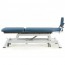 Electric standing stretcher: two bodies with motorized verticalization and retractable wheels Electric standing stretcher: two bodies with motorized verticalization and retractable wheels