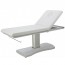 Hern beauty and massage table: Electric with two bodies and elegant design, integrated button panel to adjust height and roll holder included