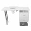 Hale Manicure Table: Vacuum, bag, two drawers and palm rest cushion Hale Manicure Table: Vacuum, bag, two drawers and palm rest cushion