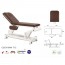 Ecopostural electric stretcher with two sections: White connecting rod and adjustable elevation (62 x 188 cm) Ecopostural electric stretcher with two sections: White connecting rod and adjustable elevation (62 x 188 cm)