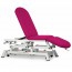Hydraulic stretcher for osteopathy: three bodies, with negative reclining backrest, facial cap and retractable wheels (two models available) Hydraulic stretcher for osteopathy: three bodies, with negative reclining backrest, facial cap and retractable wheels (two models available)