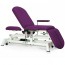 Electric stretcher: three bodies, chair type, with height adjustment, adjustable armrests, independent leg supports, face cap and retractable wheels Electric stretcher: three bodies, chair type, with height adjustment, adjustable armrests, independent leg supports, face cap and retractable wheels