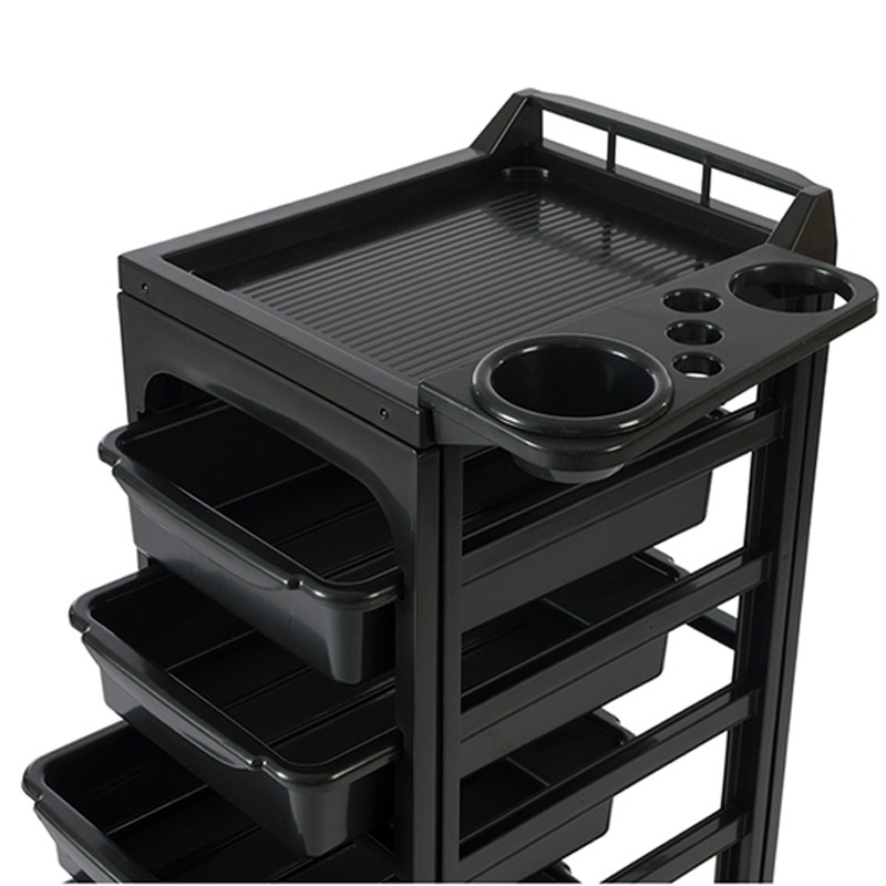 Hairdressing Trolley With Wheels Soapy 5 Removable Drawers Open Sides hairdressing-trolley-with-wheels-soapy-5-removable-drawers-open-sides