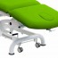 Multifunctional electric couch for osteopathy: three bodies, with three motors, reclining negative backrest, toilet paper holder and retractable wheels (two models available) Multifunctional electric couch for osteopathy: three bodies, with three motors, reclining negative backrest, toilet paper holder and retractable wheels (two models available)