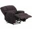 Irene Manual massage chair: With reclining backrest, integrated control and ten massage functions