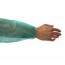 Disposable polypropylene gowns 20 grams: PPE Category I, back closure with ribbons and elastic cuffs (10 units)